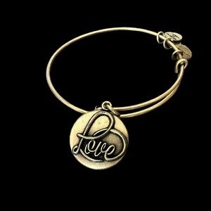 Alex and Ani Gold Love Bracelet